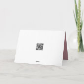 Carte Anniversaire Pink Peony Humour (Dos)