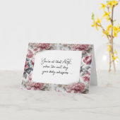 Carte Anniversaire Pink Peony Humour (Fleur jaune)