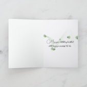 Carte Anniversaire Plante Succulent en Pot (Intérieur)