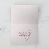 Carte Anniversaire Plante succulent sur Terrazzo (Intérieur)