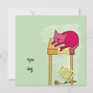 carte anniversaire pois