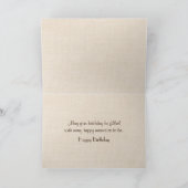 Carte Anniversaire Pont couvert d'automne (Intérieur)