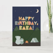 Carte anniversaire pour Baba (Devant)