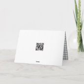 Carte Anniversaire pour cousin sur gingham (Dos)