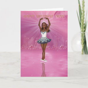 Carte Anniversaire Pour Danseur De Ballet De Nièce