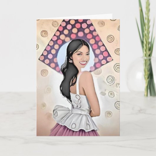 Carte Anniversaire Pour Elle (Devant)