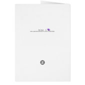 Carte Anniversaire pour Femme, Petite Église (Dos)