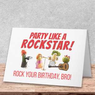 Carte Anniversaire pour frère Amusement Légumes Amour Mu