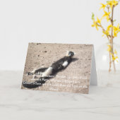 Carte Anniversaire Pour Hommes. (Fleur jaune)