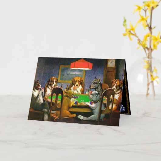 Carte anniversaire pour ken (Fleur jaune)