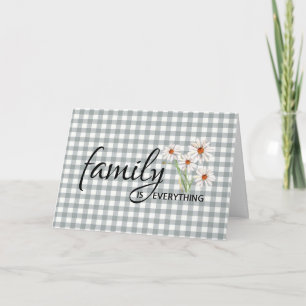 Carte Anniversaire pour la belle-mère Marguerites