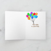 Carte Anniversaire pour l'empreinte de pas d'enfant de (Intérieur)