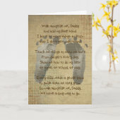 Carte Anniversaire pour l'empreinte de pas d'enfant de (Fleur jaune)