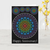 Carte Anniversaire pour les amateurs de vélo (Fleur jaune)