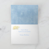 Carte Anniversaire pour les ours blancs de fils spécial (Intérieur)