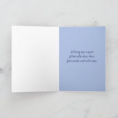 Carte Anniversaire Pour Lui Saluer (Intérieur)