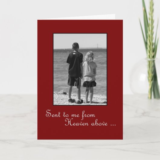 Carte Anniversaire pour mari - Vraiment Amour (Devant)