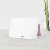 Carte Anniversaire Pour Tante (Dos)