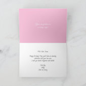 Carte Anniversaire Pour Tante (Intérieur)