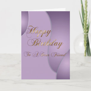 Carte Anniversaire pour un cher ami