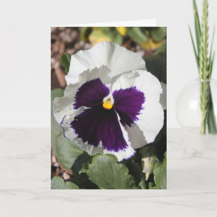 Carte Anniversaire pourpre de belle-soeur d'ange