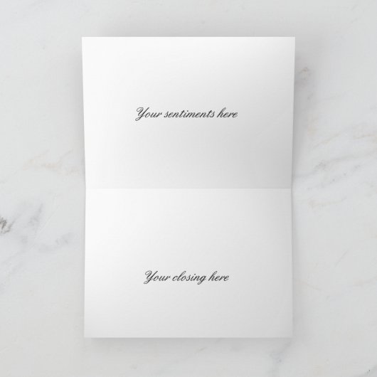 Carte Anniversaire présent Anniversaire (Intérieur)