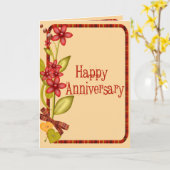 Carte Anniversaire Pretty Flowers (Fleur jaune)