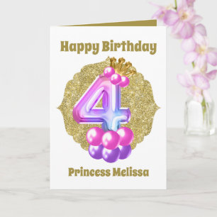 Carte Anniversaire Princesse 4Anniversaire ajouter nom s