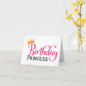 Carte Anniversaire Princesse Don, Anniversaire cadeau po (Fleur jaune)