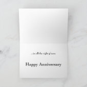 Carte Anniversaire principal brillant de rétro homme (Intérieur)