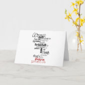 CARTE ANNIVERSAIRE PROMETTEZ À MON MEILLEUR AMI - C'EST (Fleur jaune)