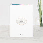 Carte Anniversaire Red Heart On Planet Earth Card (Dos)