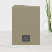 Carte anniversaire Red Roses (Dos)