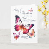 Carte Anniversaire Religieux Grande-Petite-Fille (Fleur jaune)