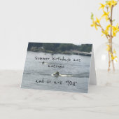 CARTE *ANNIVERSAIRE* REMERCIEMENTS ***STYLE DE LAC*** JU (Fleur jaune)