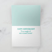 Carte Anniversaire romantique de la Starfish (Intérieur)