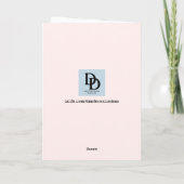 Carte Anniversaire Rose de Juin (Dos)