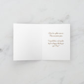 Carte anniversaire Rose Souvenir d'Or (Intérieur)