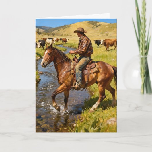 Carte Anniversaire Roundup (Devant)