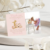 Carte anniversaire Royaume Château rose magique 