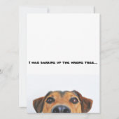 Carte Anniversaire sarcastique (Dos)