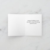 Carte Anniversaire sarcastique amusant (Intérieur)