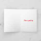 Carte Anniversaire Sat Nav plaisanterie (Intérieur)