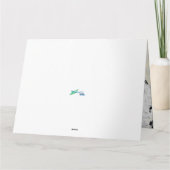 Carte Anniversaire / Sauvage et gratuit (Dos)