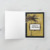 Carte Anniversaire sauvage - Mme Ocelot (Intérieur)