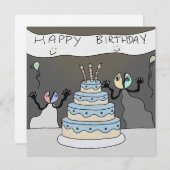 Carte Anniversaire ScissorHeads (Devant / Derrière)