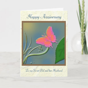 Carte Anniversaire secret de copain