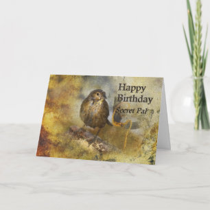 Carte Anniversaire - Secret Pal - Nature