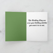 Carte Anniversaire Slug ! (Intérieur)