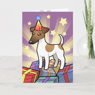 Carte Anniversaire Smothday Fox Terrier